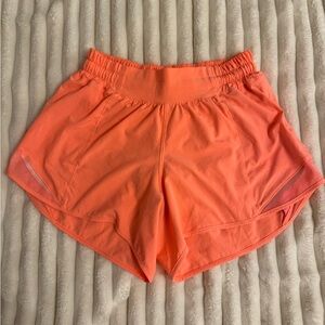 Lululemon 4” Highlight Orange Hotty Hots